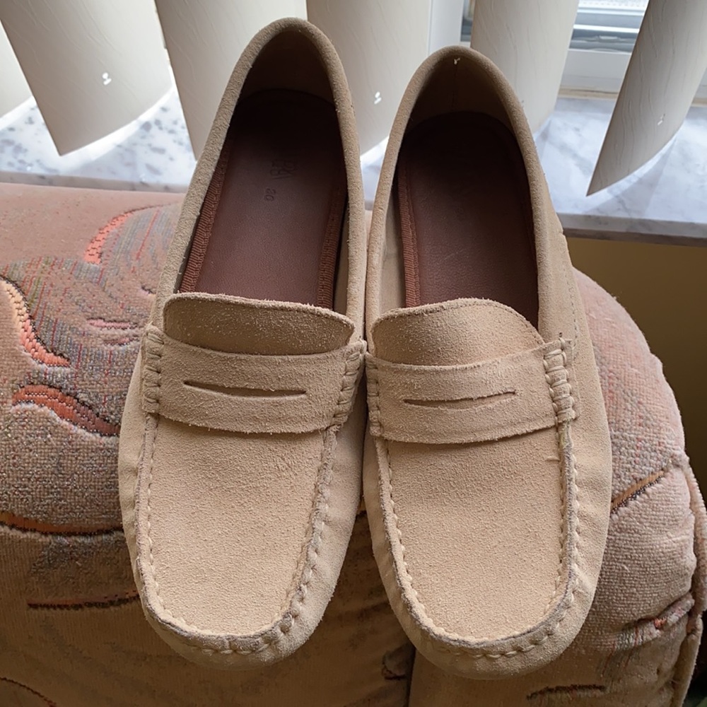ZARA Boys Collection Kids Size 36, Beige EU Suede.Wearing once. - Picture 5 of 5